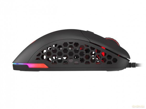 Mysz Xenon 800 lekka 16000 DPI podświetlenie RGB dla graczy lekka Czarna