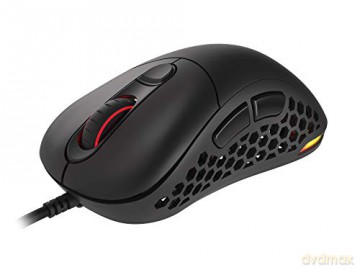 Mysz Xenon 800 lekka 16000 DPI podświetlenie RGB dla graczy lekka Czarna