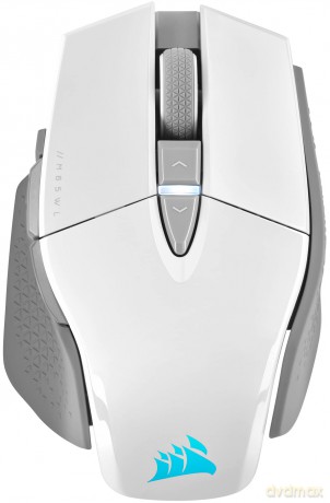 Myszka bezprzewodowa M65 Ultra biała RGB