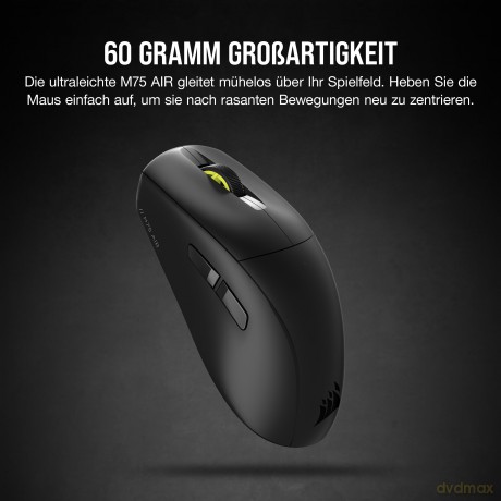 Myszka bezprzewodowa M75 Air czarna