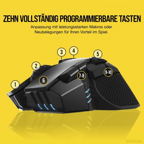 Myszka Ironclaw RGB Wireless