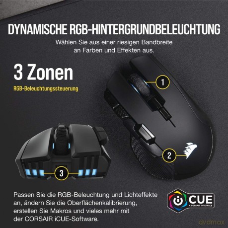 Myszka Ironclaw RGB Wireless