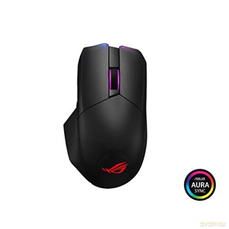Myszka ROG Chakram RGB, 2.4GHz, BT, Qi, 16 000 dpi
