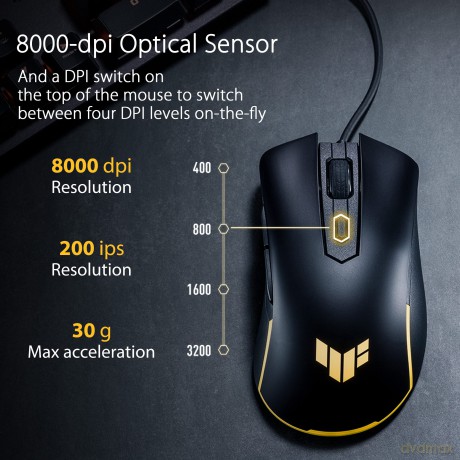 Myszka TUF Gaming M3 Gen II 90MP0320-BMUA00