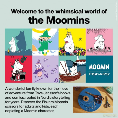 Nożyczki uniwersalne Moomin Moominpappa 1005231