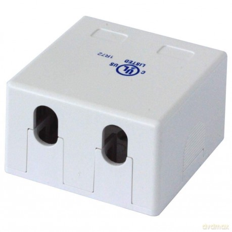 Obudowa natynkowa gniazda Keystone 2 porty