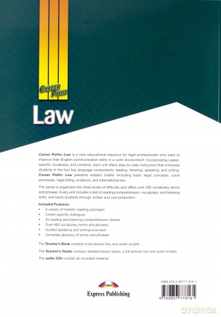 Career Paths: Law SB [KSIĄŻKA]