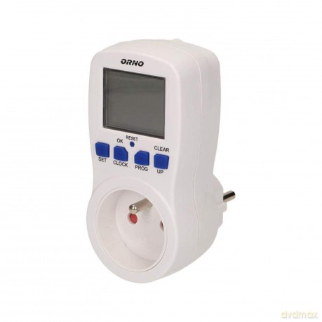 OR-PRE-409 Elektroniczny programator czasowy; 16 programów