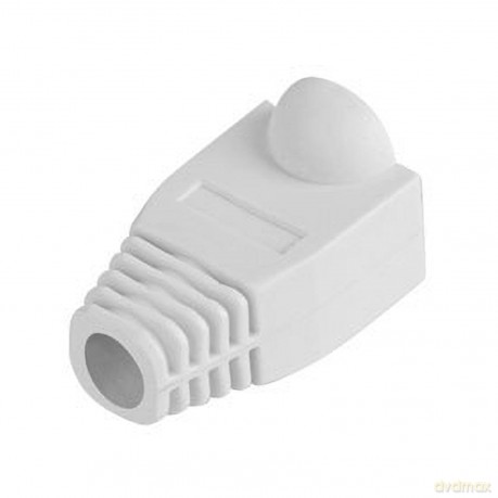 Osłonka na wtyk RJ45 biała 100 sztuk