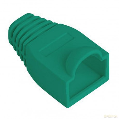 Osłonka na wtyk RJ45 zielona 100 sztuk