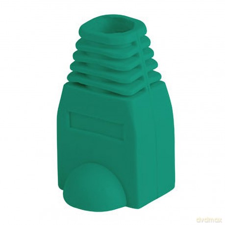 Osłonka na wtyk RJ45 zielona 100 sztuk