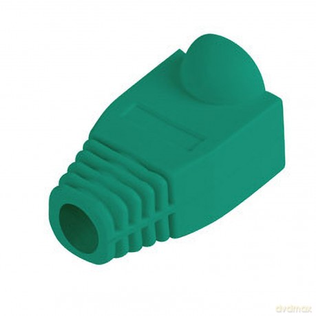 Osłonka na wtyk RJ45 zielona 100 sztuk