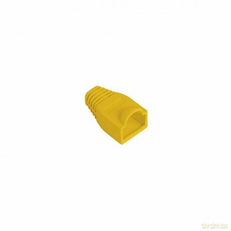 Osłonka na wtyk RJ45 żółta 100 sztuk