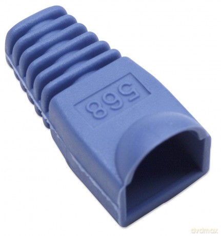 Osłonka na wtyk RJ45, opakowanie 10szt., niebieska