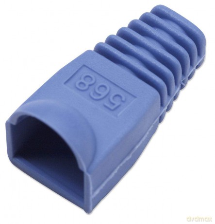Osłonka na wtyk RJ45, opakowanie 10szt., niebieska