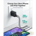 PA-F3S ładowarka sieciowa 2xUSB Power Delivery (1xUSB A + 1xUSB C) 32W 4.8A