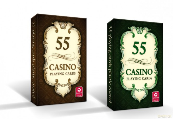 CASINO - karty do gry 55 kart Cartamundi [KARTY]