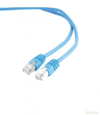 Patch cord ekranowany FTP kat.6 osłonka zal. 1.5M szary
