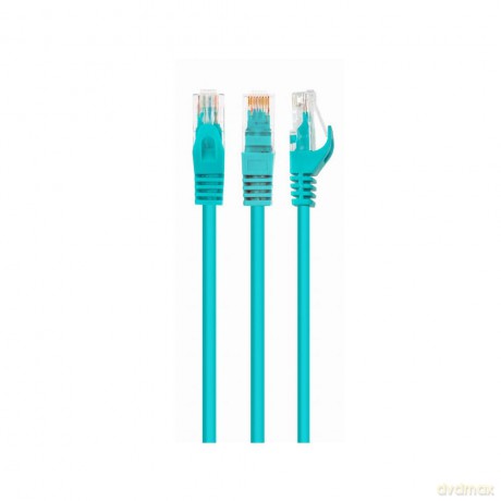 Patch cord ekranowany FTP kat.6 osłonka zalewana 1M zielony