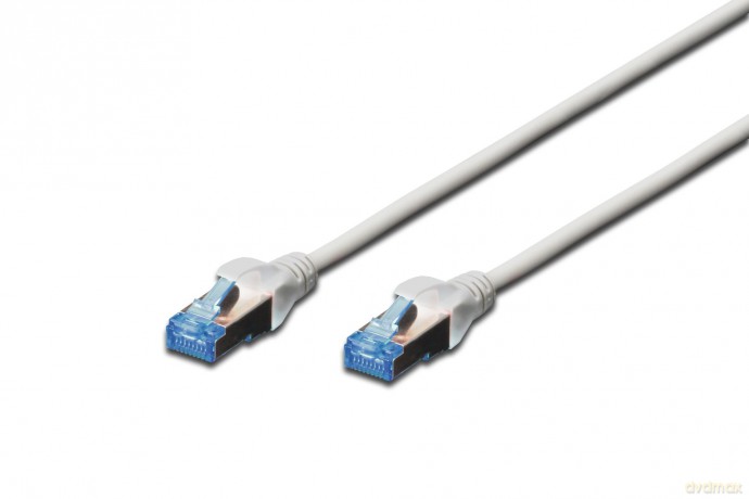 Patch cord F/UTP kat.5e PVC 25m Szary