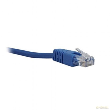 Patch cord kat.5e osłonka zalewana 0.25M niebieski