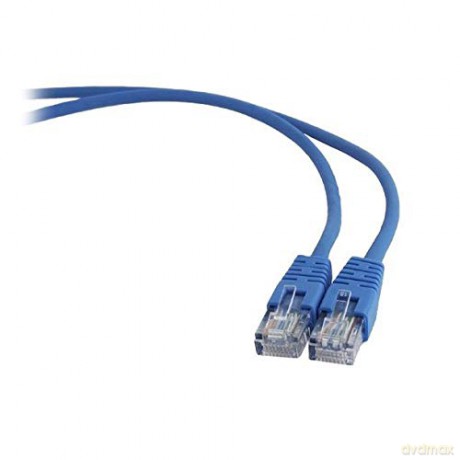 Patch cord kat.5e osłonka zalewana 0.5M niebieski