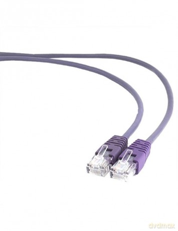 Patch cord kat.5e osłonka zalewana 1M czarny