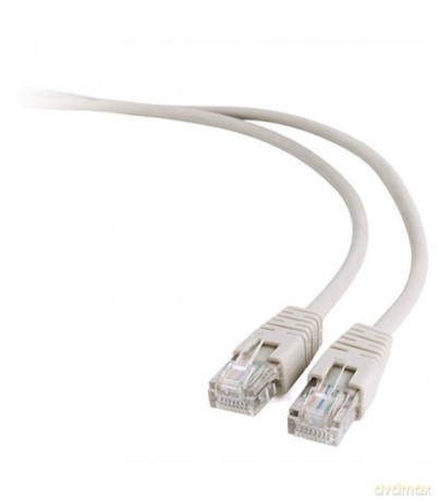 Patch cord kat.5e osłonka zalewana 20M szary