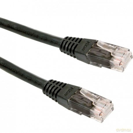 Patch cord kat.5e osłonka zalewana 3M czarny