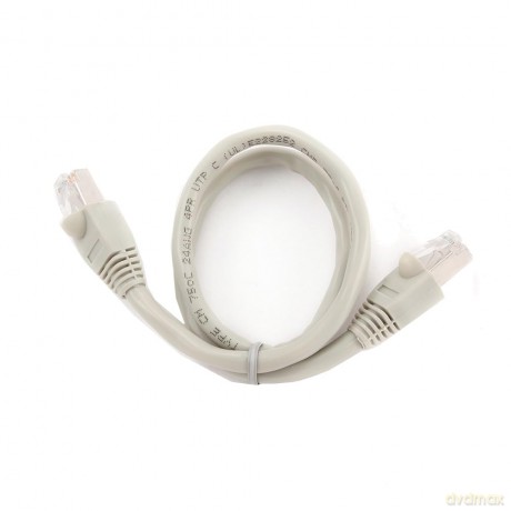 Patch cord Kat.6 UTP 0.25m szary