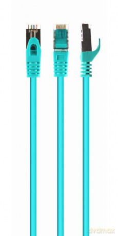 Patch cord kat.6A S/FTP LSZH 10m zielony