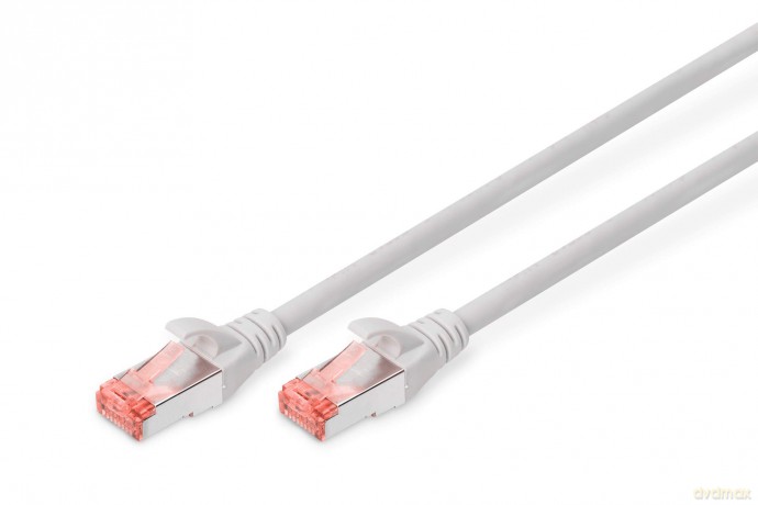 Patch cord S/FTP kat.6LS0H 15m Szary