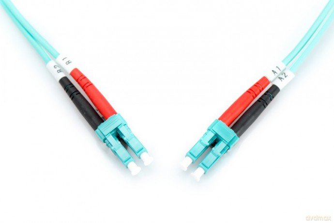 Patch cord światłowodowy FO LC-LC MM 50/125 OM3 duplex LSOH 3m