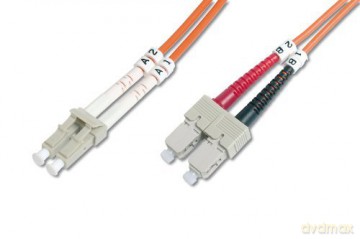 Patch cord światłowodowy FO MM 50/125 OM2 LC-SC 2m