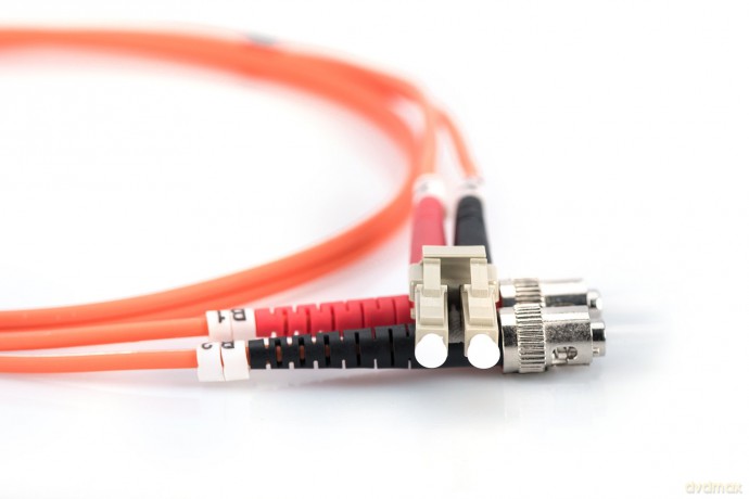 Patch cord światłowodowy FO MM 50/125 OM2 LC-ST 1m