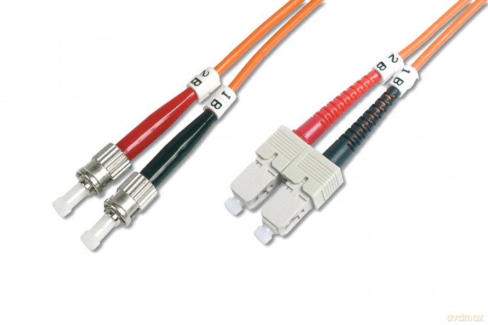 Patch cord światłowodowy FO MM 50/125 OM2 ST-SC 2m