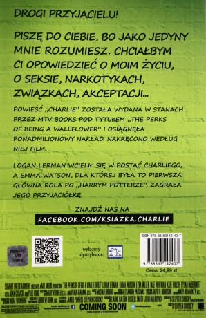 Charlie (okładka filmowa) [KSIĄŻKA]