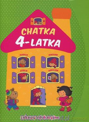 Chatka 4-latka. Zabawy edukacyj [KSIĄŻKA]