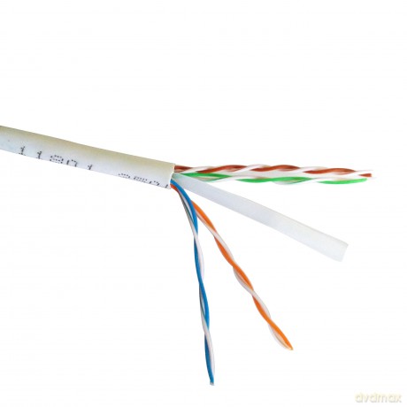 Patch cord UTP kat.6 1m szary
