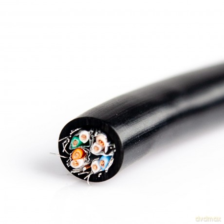 Patchcord Cat.7 SSTP (8P8C) RJ45, 15M, C1814EBK Czarny