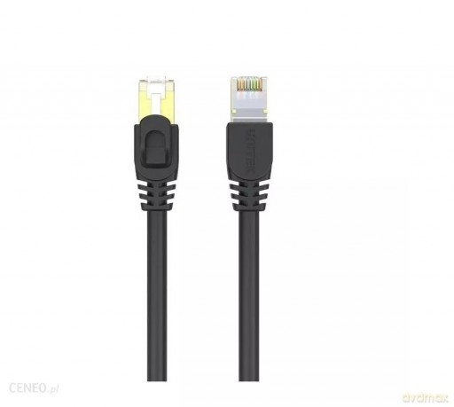 Patchcord Cat.7 SSTP (8P8C) RJ45, 2M, C1810EBK Czarny