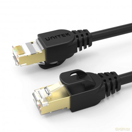 Patchcord Cat.7 SSTP (8P8C) RJ45, 2M, C1810EBK Czarny