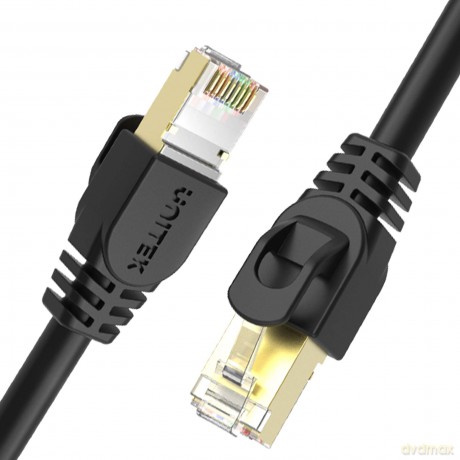 Patchcord Cat.7 SSTP (8P8C) RJ45, 3M, C1811EBK Czarny