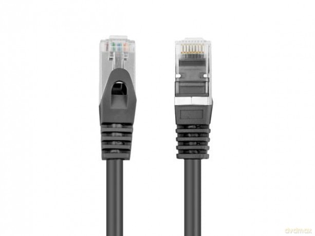 Patchcord FTP PCF6-10CC-0100-BK kat.6 1M czarny
