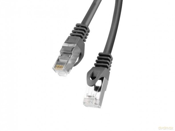 Patchcord FTP PCF6-10CC-0100-BK kat.6 1M czarny
