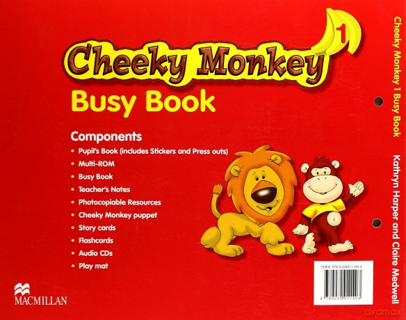 Cheeky Monkey 1 WB [KSIĄŻKA]