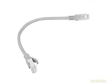PATCHCORD KAT.5E 0.25M SZARY FLUKE PASSED LANBERG
