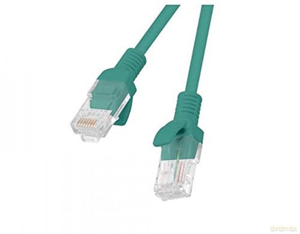 PATCHCORD KAT.5E 0.25M ZIELONY FLUKE PASSED LANBERG