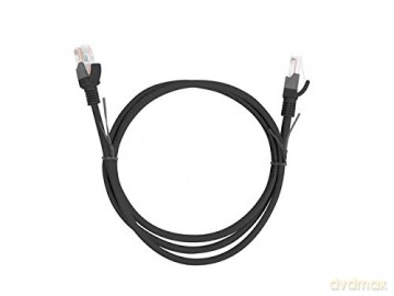 Patchcord kat.5e 1.0M UTP czarny