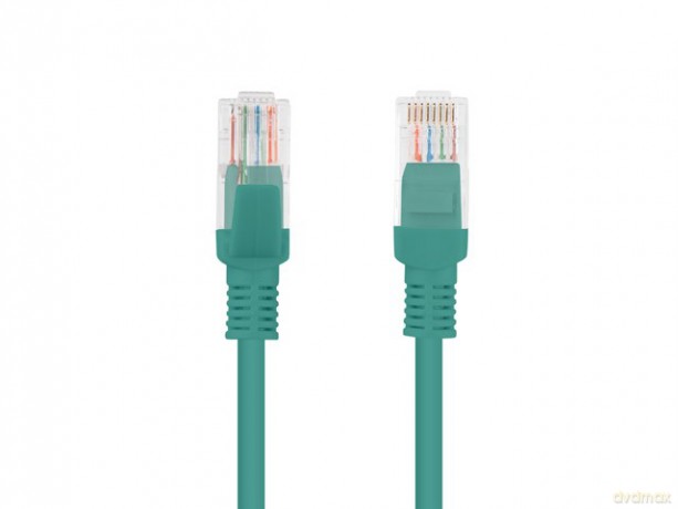 PATCHCORD KAT.5E 1.5M ZIELONY FLUKE PASSED LANBERG